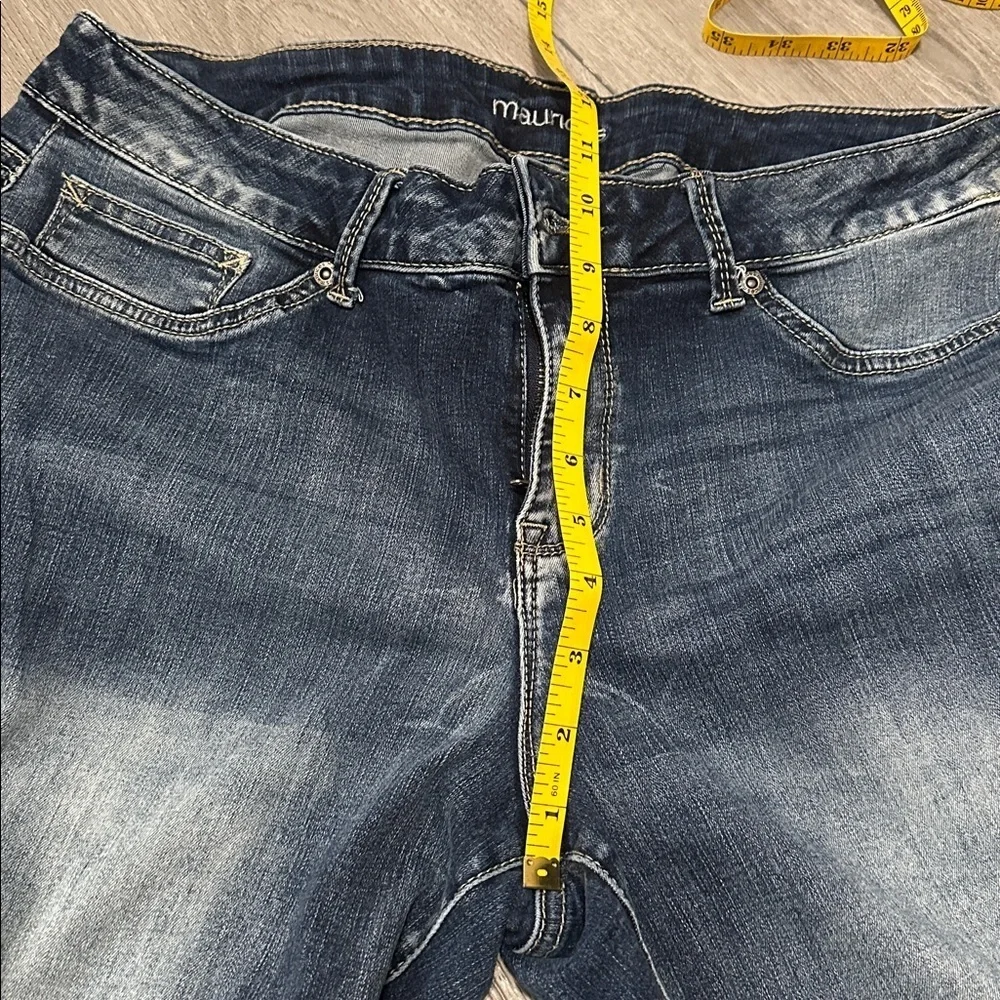 NWOT Maurice’s Dark Blue Skinny Jeans size XXL-Long - Picture 6 of 9